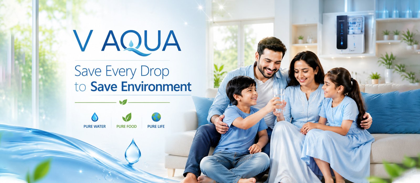 Buy V Aqua Product to Save Every Drop and Save Environment